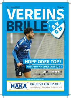 HOPP ODER TOP? WELCHEN SVCN SEHEN WIR HEUTE? - Samstag, 20.11.2021, 14.00 Uhr - SV Curslack ...