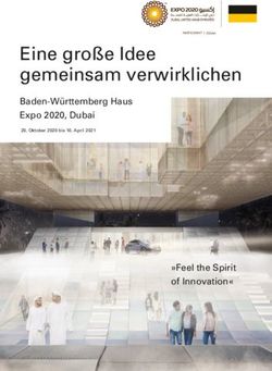Eine große Idee gemeinsam verwirklichen - Baden-Württemberg Haus Expo 2020, Dubai - "Feel the Spirit of Innovation" - Leichtbau BW