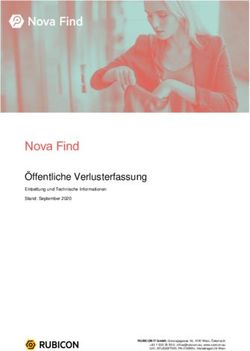 NOVA FIND &Ouml;FFENTLICHE VERLUSTERFASSUNG - FUNDINFO
