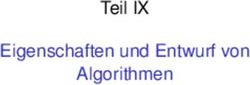 Teil IX Eigenschaften und Entwurf von Algorithmen
