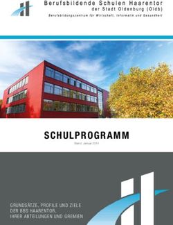 SCHULPROGRAMM GRUNDS&Auml;TZE, PROFILE UND ZIELE DER BBS HAARENTOR, IHRER ABTEILUNGEN UND GREMIEN