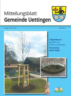 Gemeinde Uettingen Mitteilungsblatt - Tulpenbaum