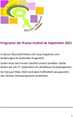 Programm der frauen maihof ab September 2021