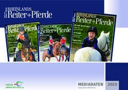 MEDIADATEN 2020 - Rheinlands Reiter+Pferde