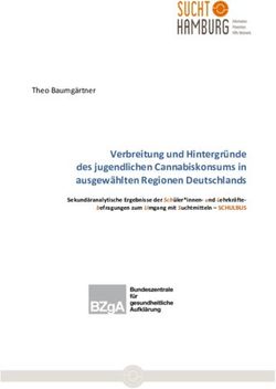 Verbreitung und Hintergr&uuml;nde des jugendlichen Cannabiskonsums in ausgew&auml;hlten Regionen Deutschlands - Theo Baumg&auml;rtner