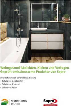 Wohngesund Abdichten, Kleben und Verfugen Gepr&uuml;ft emissionsarme Produkte von Sopro - Informationen des Sentinel Haus Instituts Schutz vor ...