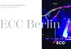 ECC Berlin - UNENDLICHE M&Ouml;GLICHKEITEN ENDLESS POSSIBILITIES - eventano