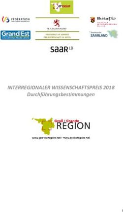 INTERREGIONALER WISSENSCHAFTSPREIS 2018 - Durchf&uuml;hrungsbestimmungen