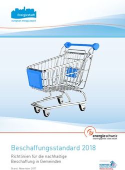 Beschaffungsstandard 2018 - Richtlinien f&uuml;r die nachhaltige Beschaffung in Gemeinden - local-energy.swiss