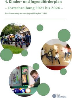 Kinder- und Jugendförderplan - Fortschreibung 2021 bis 2026 ...