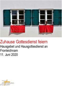 Gotte - Zuhause Gottesdienst feiern Hausgebet und Hausgottesdienst an Fronleichnam 11. Juni 2020 - Katholische ...