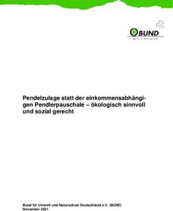 Pendelzulage statt der einkommensabh&auml;ngigen Pendlerpauschale - &ouml;kologisch sinnvoll und sozial gerecht - Bund f&uuml;r Umwelt und ...
