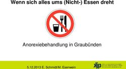 Wenn sich alles ums (Nicht-) Essen dreht - Anorexiebehandlung in Graub&uuml;nden 5.12.2013 E. Schmidt/M. Esenwein