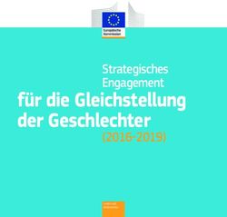 Für die Gleichstellung der Geschlechter - Strategisches Engagement (2016-2019) - europa.eu