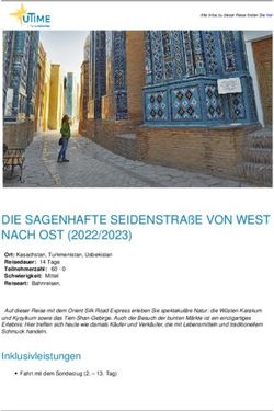 DIE SAGENHAFTE SEIDENSTRA&szlig;E VON WEST NACH OST (2022/2023) - UTIME