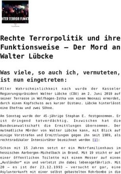 Rechte Terrorpolitik und ihre Funktionsweise - Der Mord an Walter Lübcke - Volksverpetzer