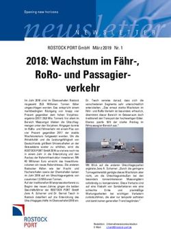 2018: WACHSTUM IM FÄHR-, RORO- UND PASSAGIER-VERKEHR