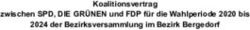 Koalitionsvertrag zwischen SPD, DIE GR&Uuml;NEN und FDP f&uuml;r die Wahlperiode 2020 bis 2024 der Bezirksversammlung im Bezirk Bergedorf