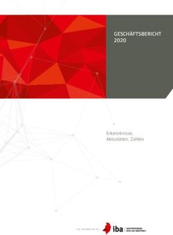 2017 GESCH&Auml;FTSBERICHT 2020 - Erkenntnisse, Aktivit&auml;ten, Zahlen - Industrieverband B&uuml;ro und Arbeitswelt