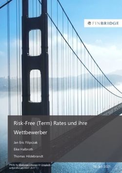 Risk-Free (Term) Rates und ihre Wettbewerber - Jan Eric Filipczak Eike Halbroth Thomas Hildebrandt Eike Halbroth 06. Juli 2021 - Finbridge GmbH ...
