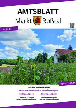 AMTSBLATT Markt Ro&szlig;tal - Markt Ro&szlig;tal