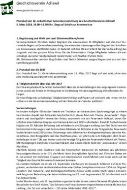 Geschichtsverein Adliswil - www.geschichtsverein.ch