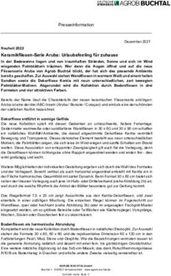 Keramikfliesen-Serie Aruba: Urlaubsfeeling für zuhause