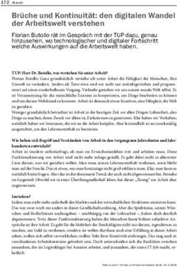 Br&uuml;che und Kontinuit&auml;t: den digitalen Wandel der Arbeitswelt verstehen - AWO