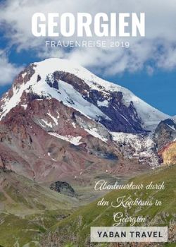 GEORGIEN - Abenteuertour durch den Kaukasus in Georgien YABAN TRAVEL