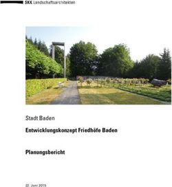 Stadt Baden Entwicklungskonzept Friedh&ouml;fe Baden - Planungsbericht 22. Juni 2015