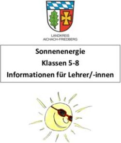 Sonnenenergie Klassen 5-8 Informationen f&uuml;r Lehrer/-innen