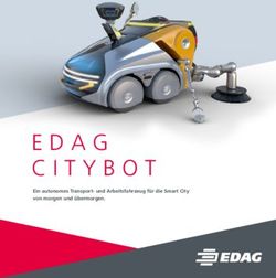 Ein autonomes Transport- und Arbeitsfahrzeug für die Smart City von morgen und übermorgen.