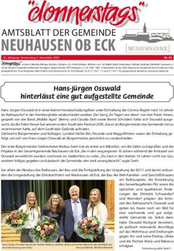 NEUHAUSEN OB ECK AMTSBLATT DER GEMEINDE