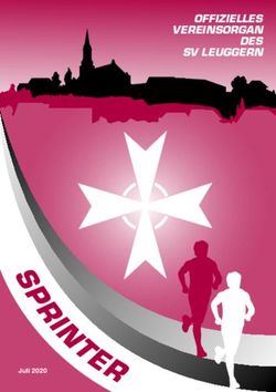 OFFIZIELLES VEREINSORGAN DES SV LEUGGERN