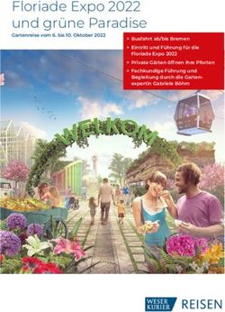 Floriade Expo 2022 und gr&uuml;ne Paradise