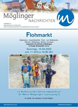 Flohmarkt - Gemeinde M&ouml;glingen