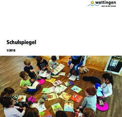 Schulspiegel 1/2018 - Schule Wettingen