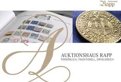 AUKTIONSHAUS RAPP PERS&Ouml;NLICH, TRADITIONELL, ERFOLGREICH - Rapp-Auktionen.ch