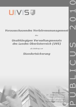 Vorausschauendes Verfahrensmanagement Unabh&auml;ngigen Verwaltungssenats des Landes Ober&ouml;sterreich (UVS) Standortsicherung - Projektteam: Dr. Johannes ...