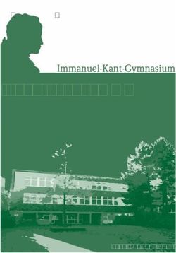 Schulprogramm - Schuljahr 2018/2019 - Immanuel-Kant-Gymnasium Heiligenhaus
