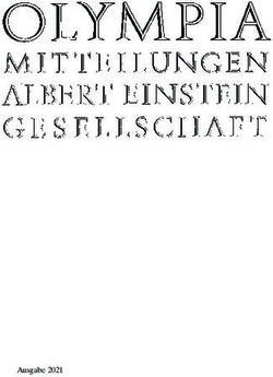 Ausgabe 2012 Ausgabe 2021 - Einsteinhaus