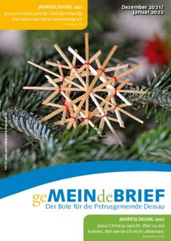 GeMEINdeBRIEF Der Bote f&uuml;r die Petrusgemeinde Dessau - Petruskirche Dessau-Nord