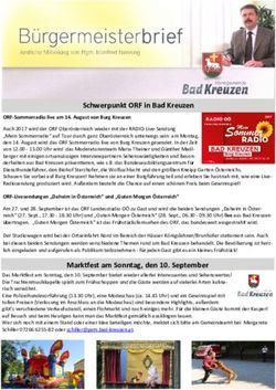 Schwerpunkt ORF in Bad Kreuzen