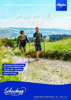 Scheidegg-Info - Westallg&auml;uer Wanderwochen 50 Jahre ZAK - Roadshow Konzerte & Kultur