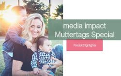 Media impact Muttertags Special - Produkthighlights