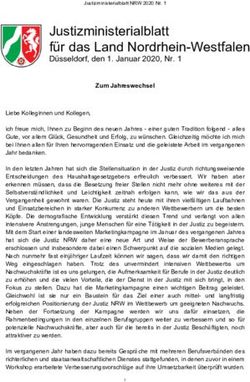 Justizministerialblatt f&uuml;r das Land Nordrhein-Westfalen - Land ...