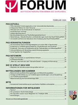 PKS AKTUELL - Psychotherapeutenkammer des Saarlandes