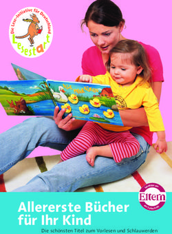 Allererste B&uuml;cher f&uuml;r Ihr Kind - Die sch&ouml;nsten Titel zum Vorlesen und Schlauwerden