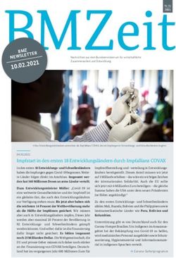 Impfstart in den ersten 18 Entwicklungsl&auml;ndern durch Impfallianz COVAX