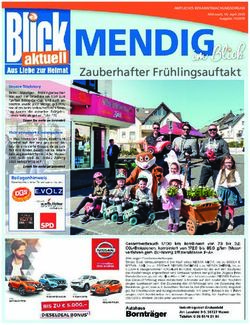 Zauberhafter Fr&uuml;hlingsauftakt